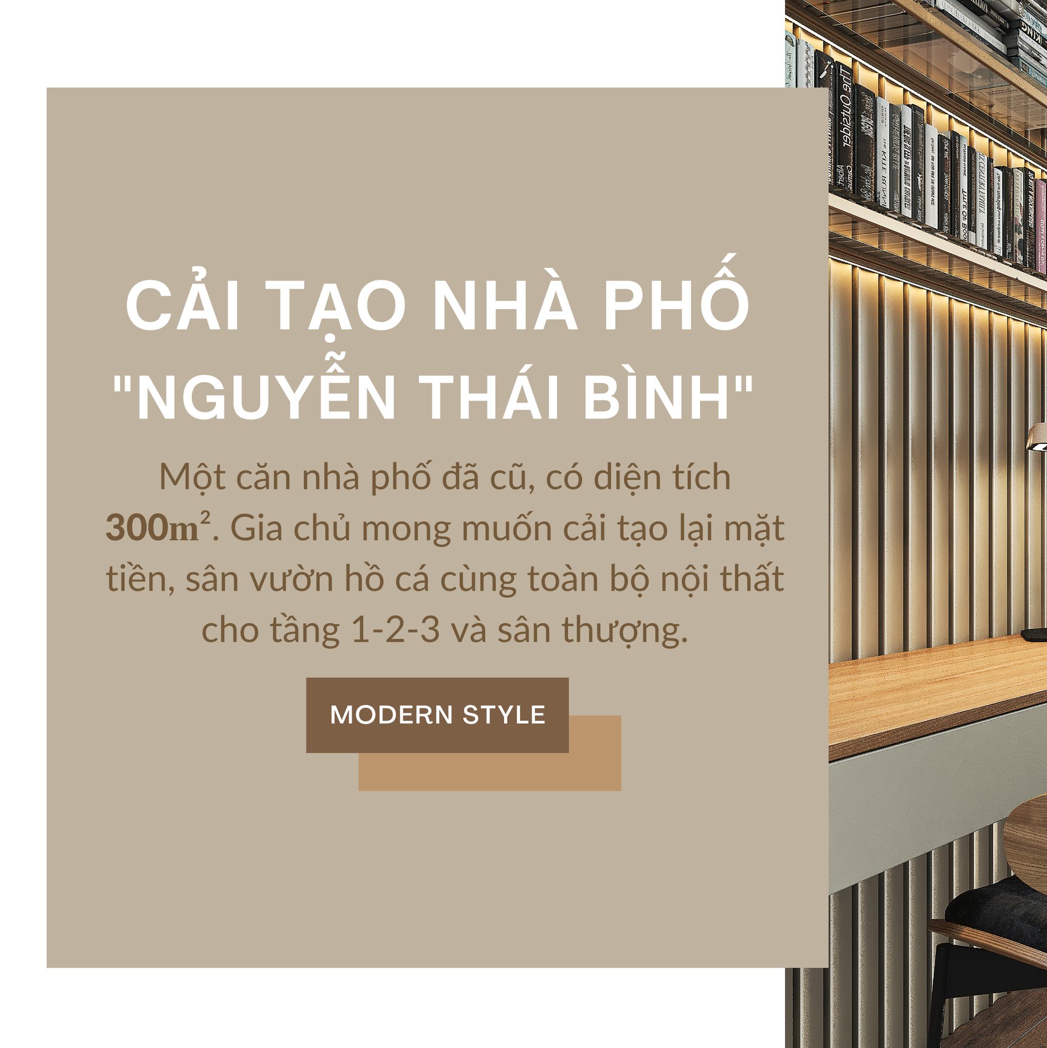 Cải tạo nhà phố - Anh Ba - Nguyễn Thái Bình 